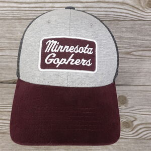 MINNESOTA GOPHERS LOGO MESH VENTED SNAPBACK BASEBALL HAT CAP